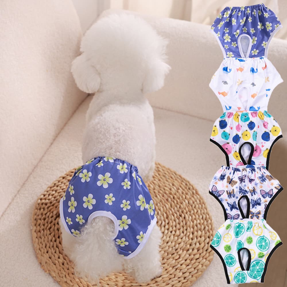 Calções Para Cachorros , Fraldas Animais De Estimação , Cuecas Cães , Calcinhas Sanitárias , Respiráveis , Simples