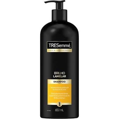Kit Tresemmé Brilho Lamelar (shampoo 650 ml + condicionador 400 ml  e óleo de finalização 60 ml  )