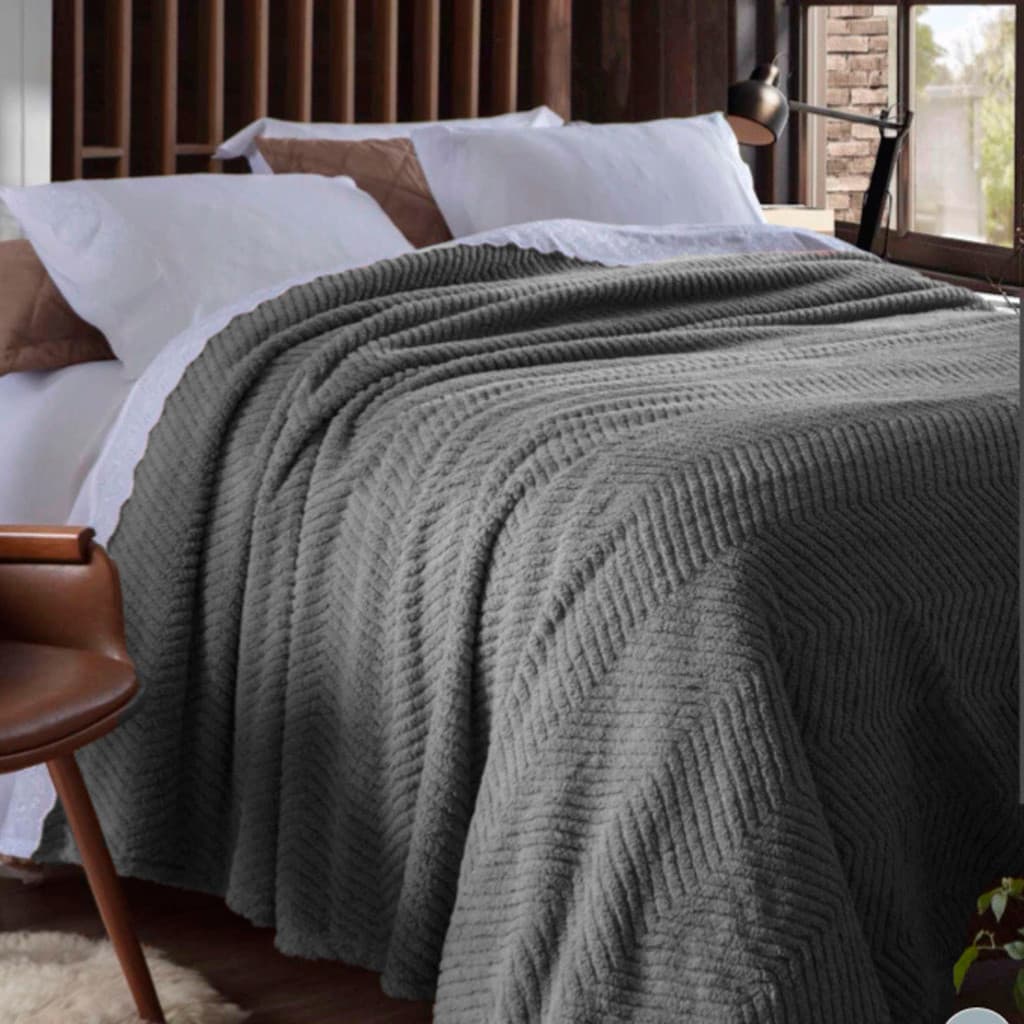 Cobertor Queen Ultra Soft Manta Luxo Missoni Macio Aveludado 240cm x 220cm Envio Imediato