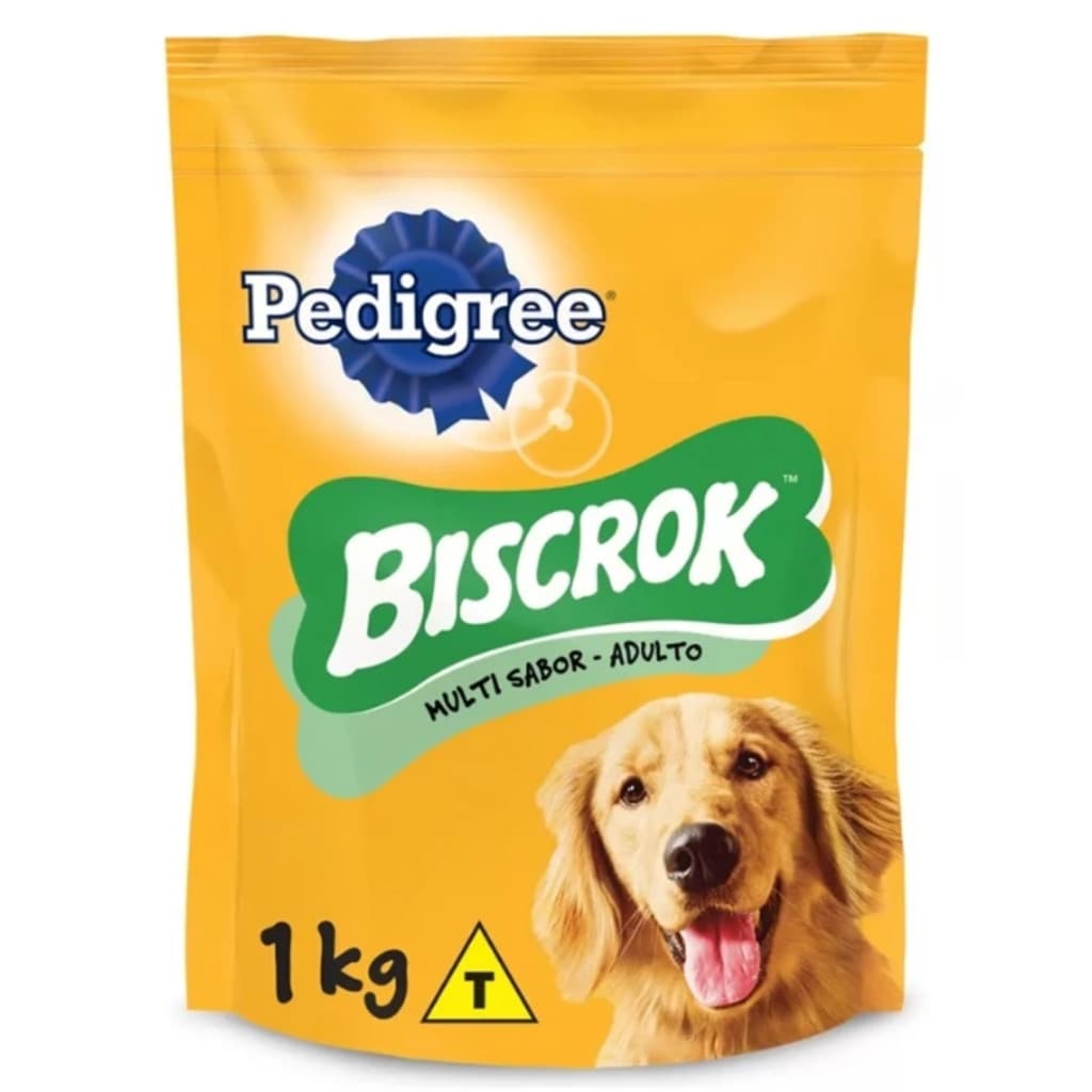 Pedigree Biscrok Petisco Para Cães Adultos 1kg