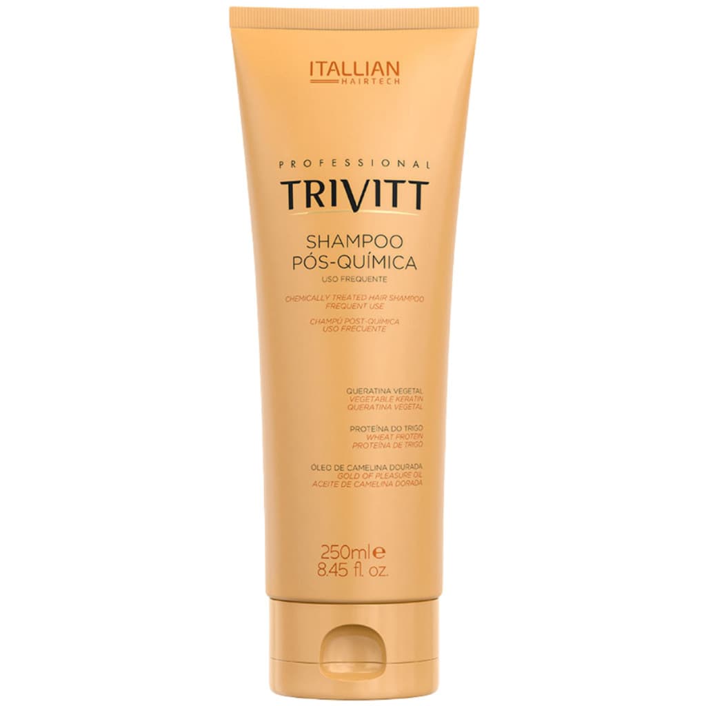 Shampoo Pós-química Itallian Para Uso Frequente 250ml Trivitt