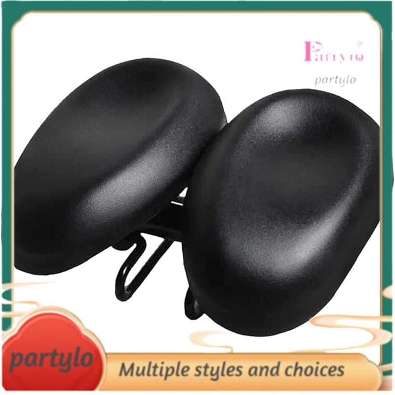 [partylo] Novo Assento De Bicicleta Sem Nariz Confortável Para Homens Mulheres Ergonômico Macio Almofada Dupla Sela