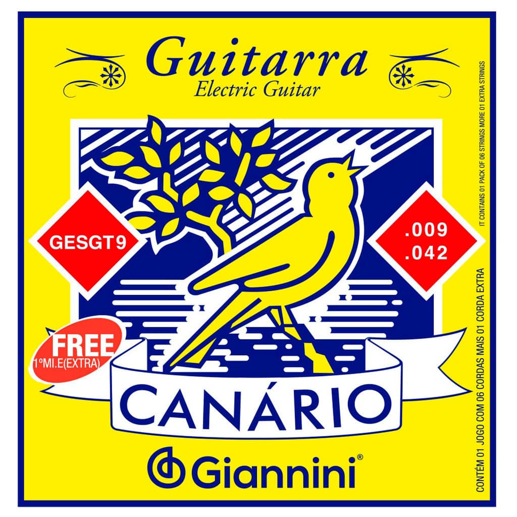 ENCORDOAMENTO CANARIO GUITARRA 0.09