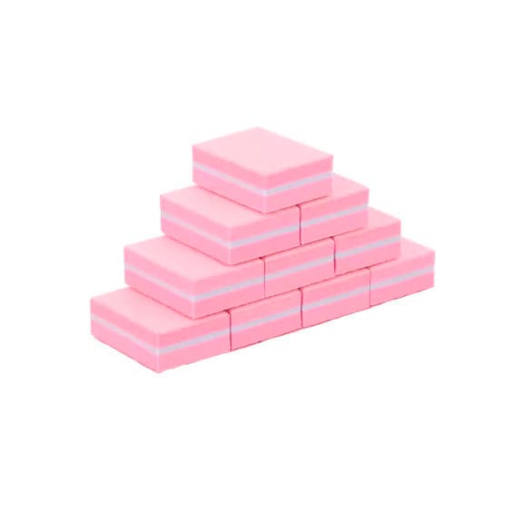 Kit 10 Mini Lixas Polir Quadradas - Buffer