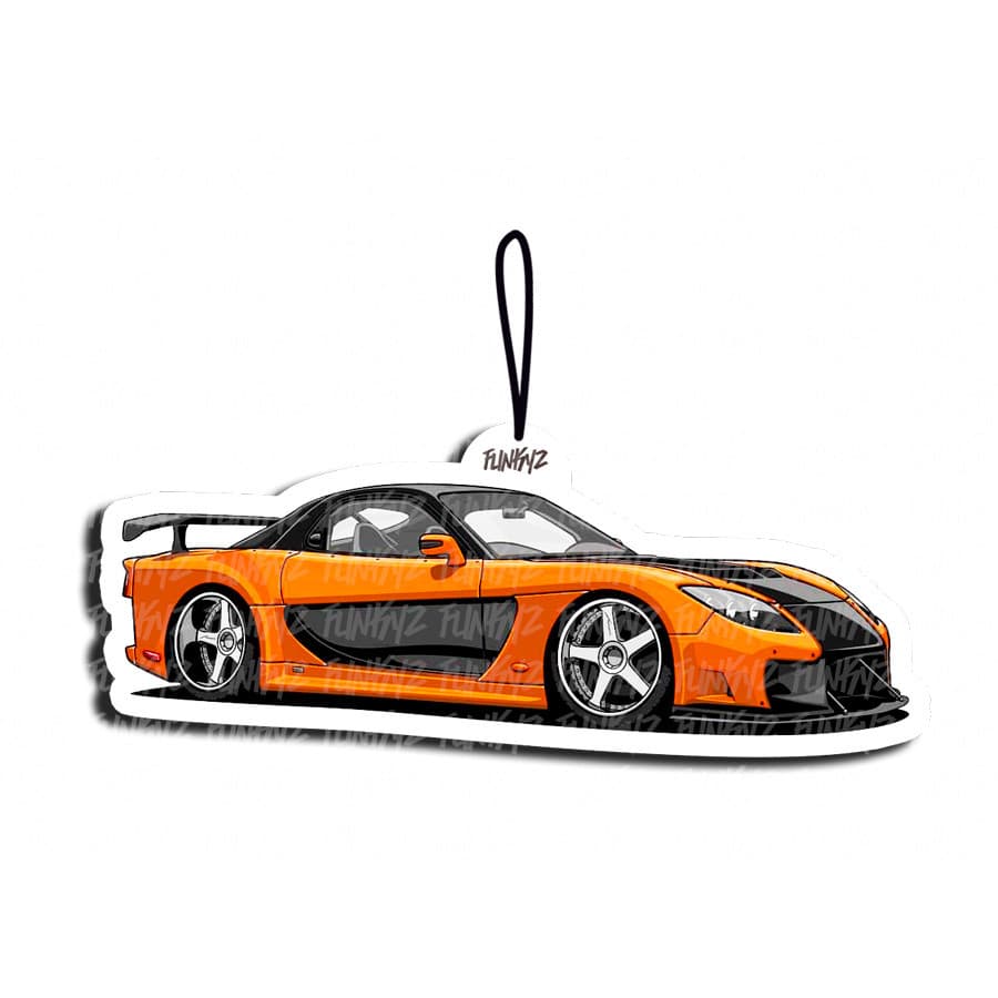 Aromatizante Rx7 Veilside do Han - Velozes e Furiosos (Tipo Little Tree) Funkyz