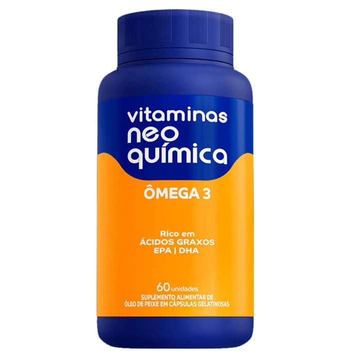 Omega 3 Vitamina Neo Quimica 60 Capsulas