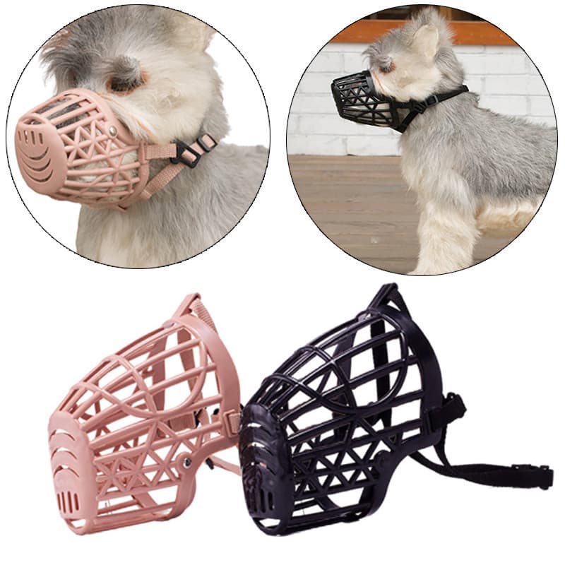 Focinho Anti-Latidos Para Cães Pequenos , Médios E Grandes Máscara Ajustável Cachorros De Segurança Animais De Estimação