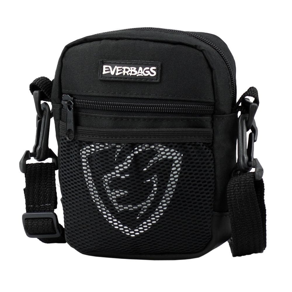 Shoulder Bag Bolsa Redinha Mini Transversal De Ombro Pochete Necessaire Espaçosa Regulável Multiuso