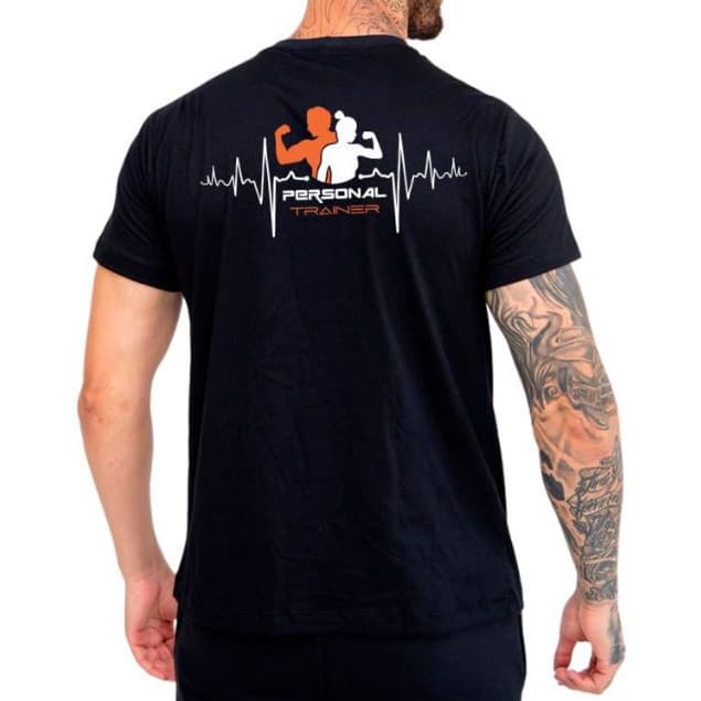Linda Camiseta Slim Unisexx Academia Personal Musculção Tecido Premium Academia Treino