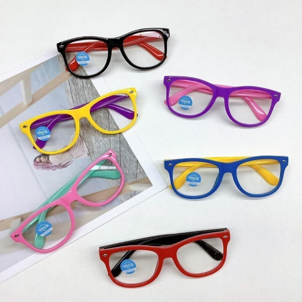 Óculos De Silicone Flexível Infantil Armação Flexível Infantil Silicone Para 3 a 10 Anos Original