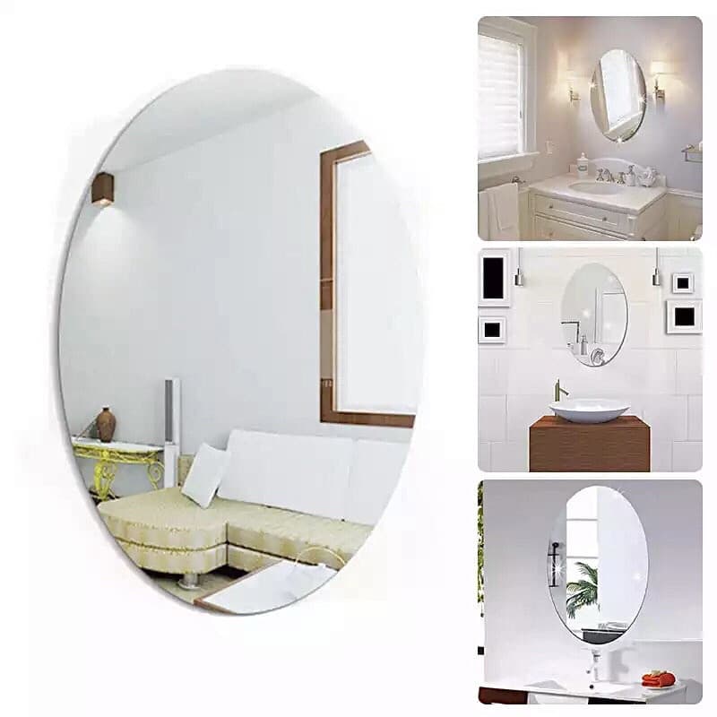 espelho com dupra face acrilica Espelho Adesivo Decorativo Plástico Flexível