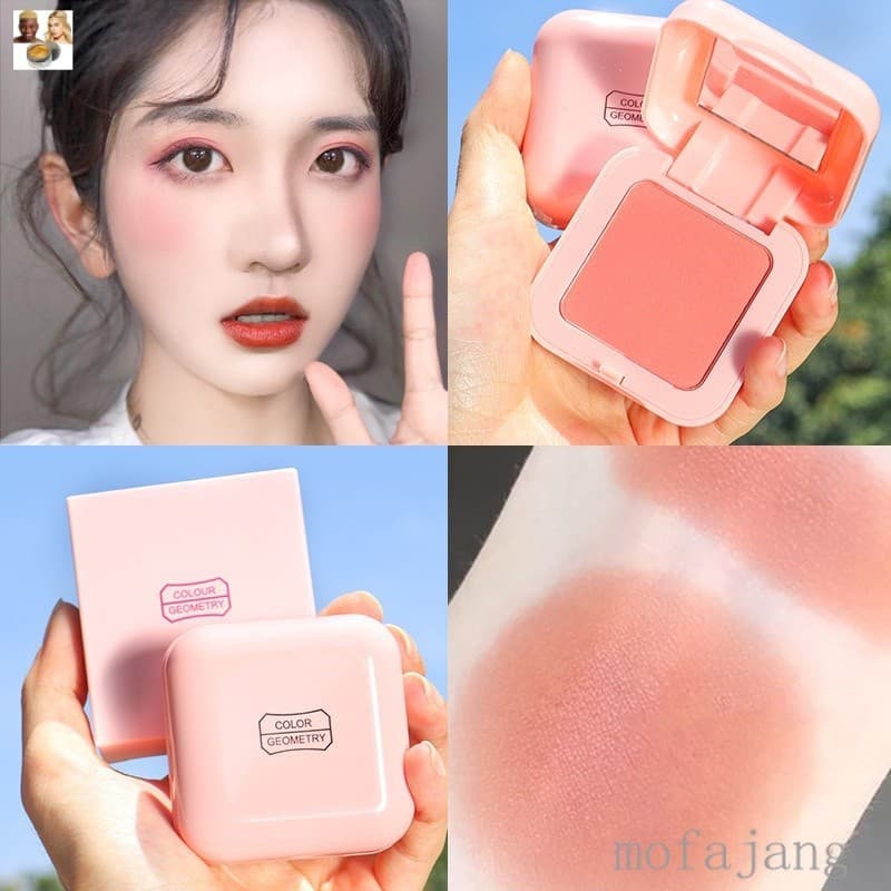 Blush Natural Laranja Doce Pêssego Chá Nu Maquiagem Rouge Pó