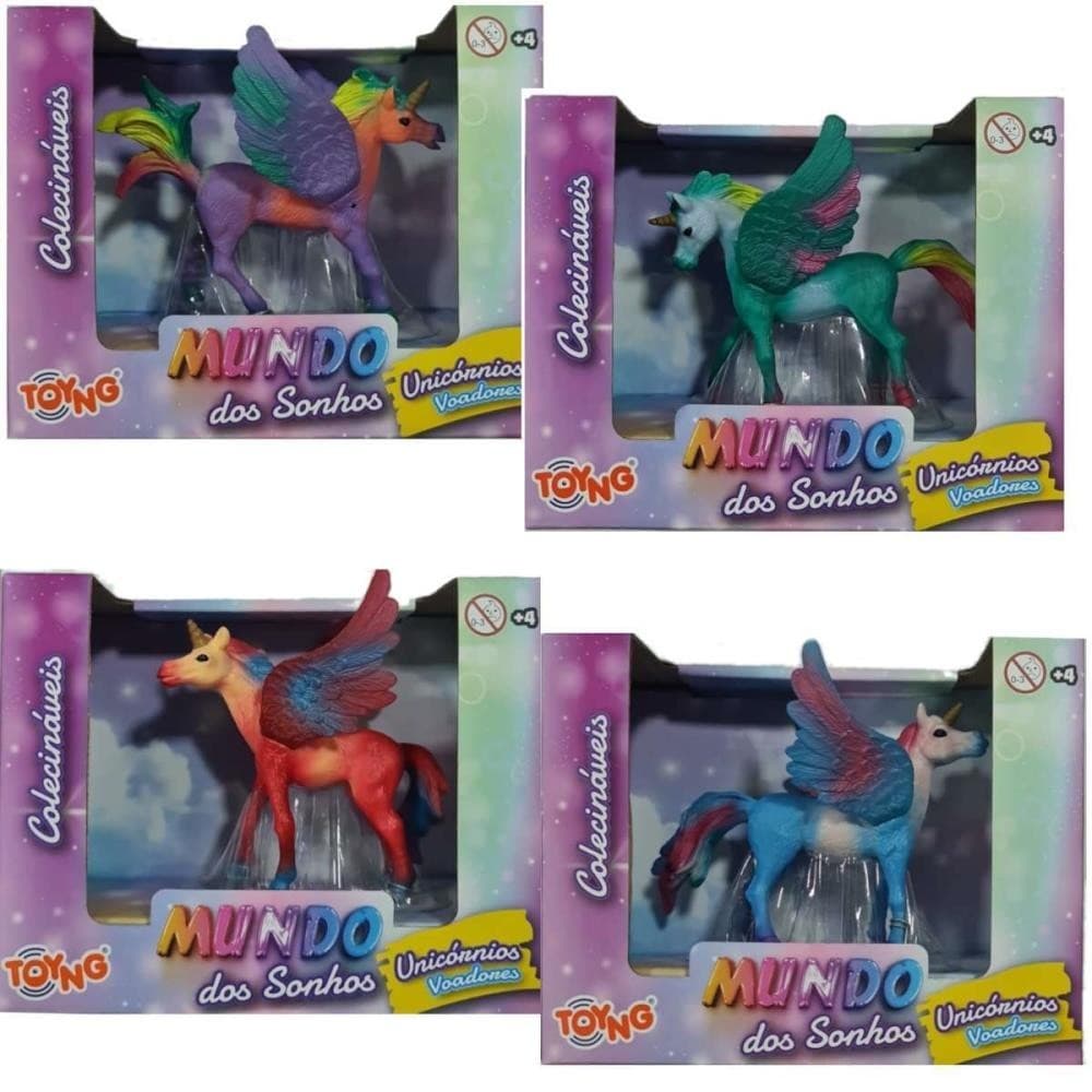 Brinquedo Unicórnio da Coleção Mundo dos Sonhos Unidade