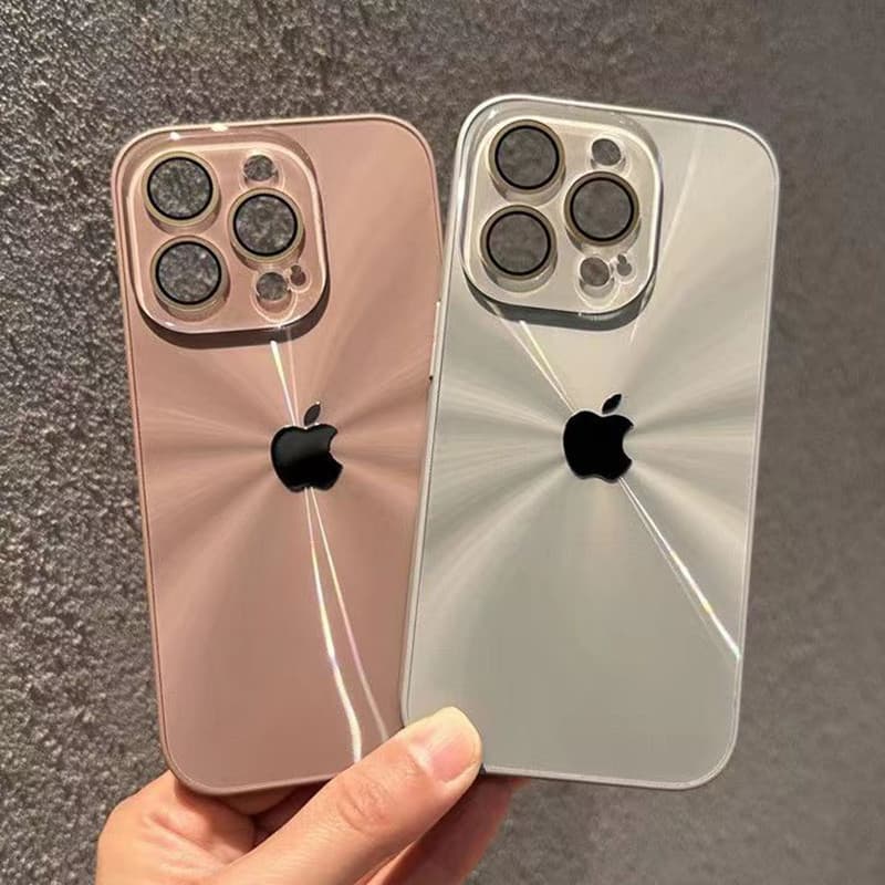 Nova Capa Para Telefone A Laser iPhone 15 14 13 12 11 Pro Max Com Tampa Protetora De Filme Lentes De Vidro Nano