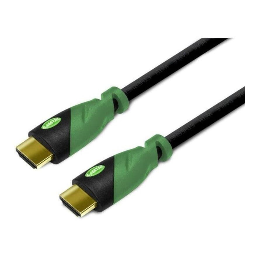 Cabo Hdmi 2.0 Conector Gold 4k 3d Hd 1,8 Metro Comtac 9362