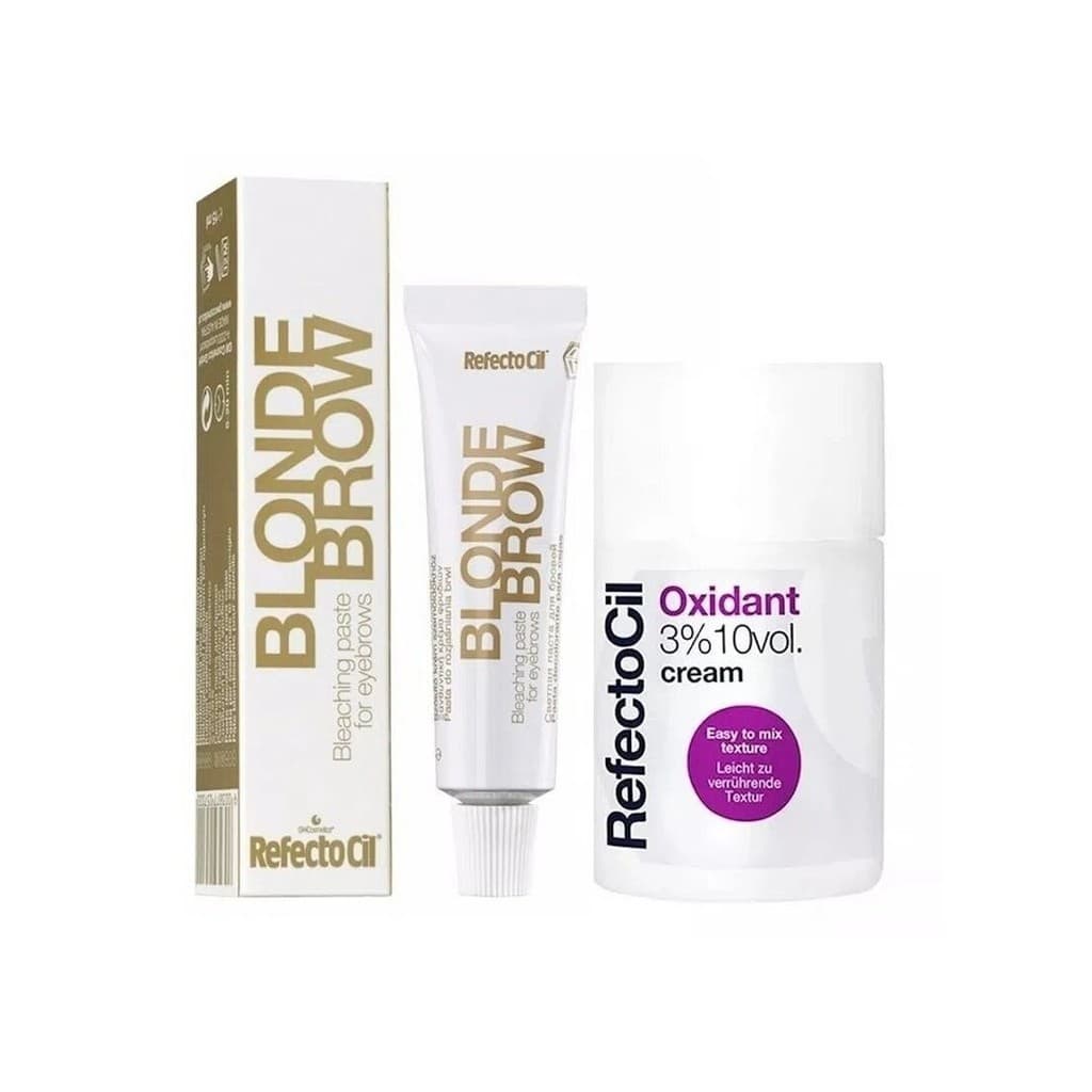 Kit Refectocil Blonde Brow + Oxidante Creme 100ml