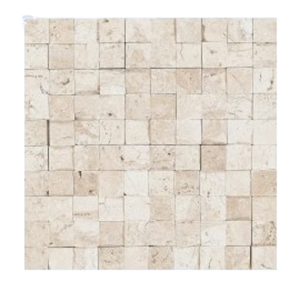 Mosaico Canjiquinha Travertino Natural 30x30 Revestimento Parede Cozinha Banheiro Sala