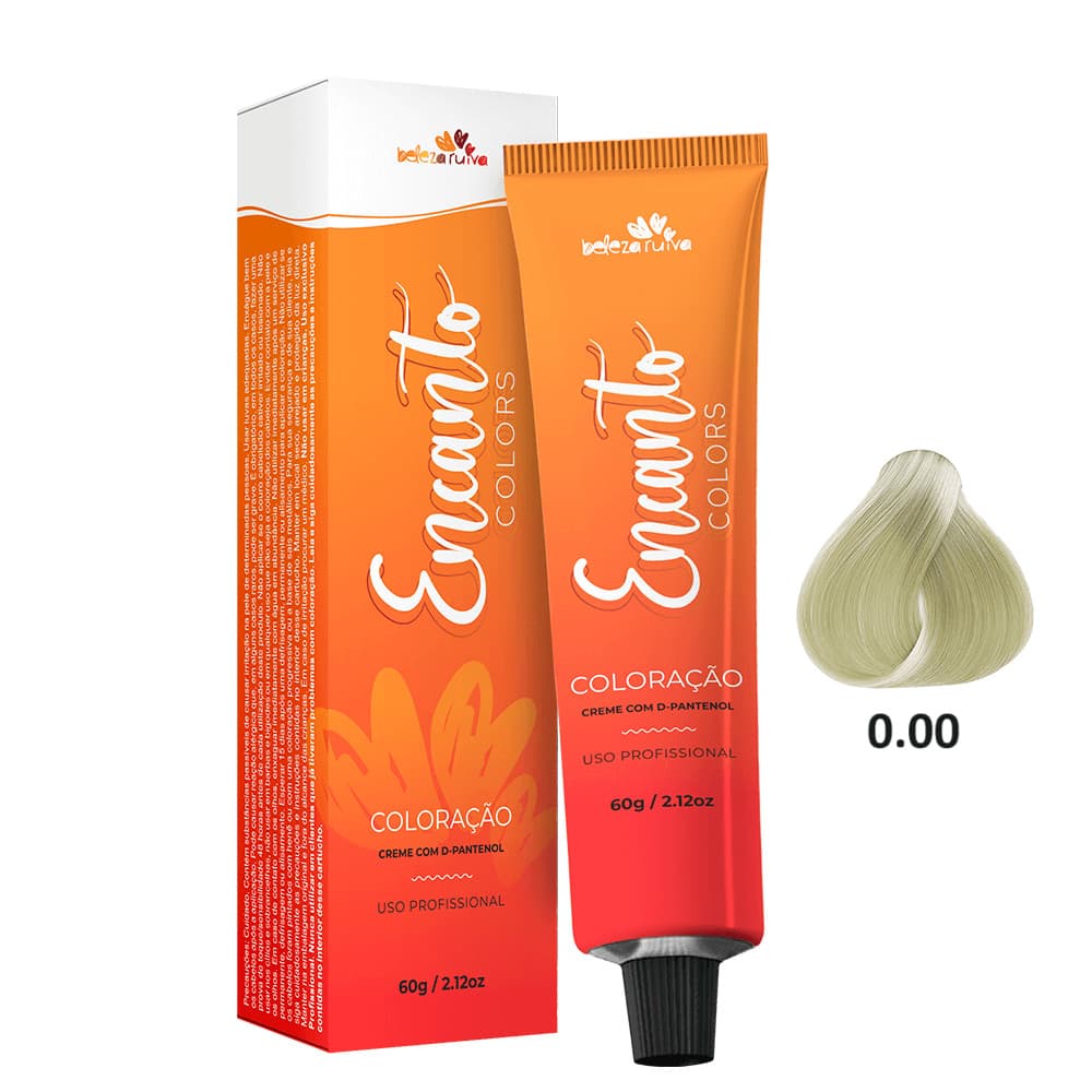 Super Clareador Capilar Encanto 0.0s Super Reforçador de Clareamento 60g Beleza Ruiva