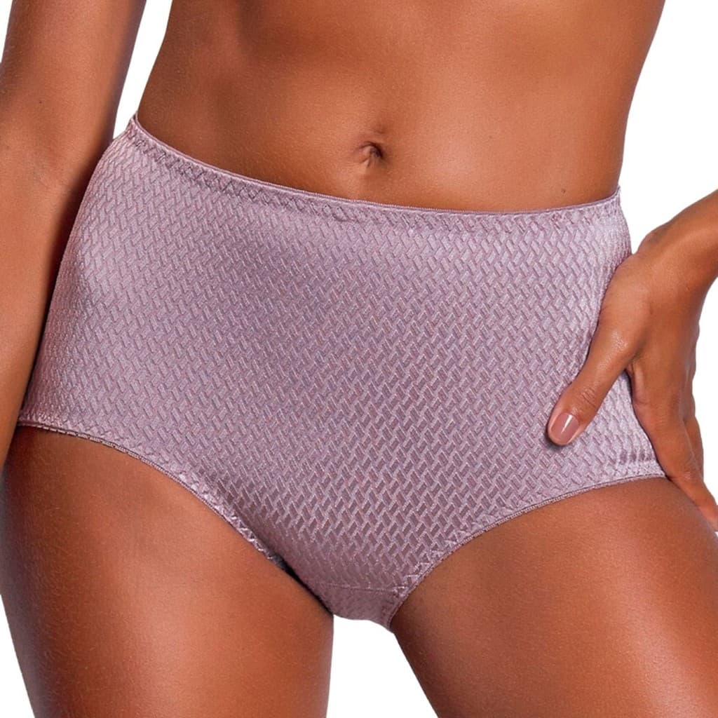 Calcinha Plus Size Duloren 129.520 Cintura Alta Laterais Largas Poliamida