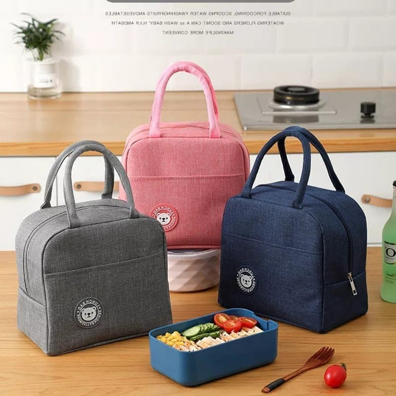 Bolsa Térmica Portátil Com Isolamento Térmico De Desenho Moda