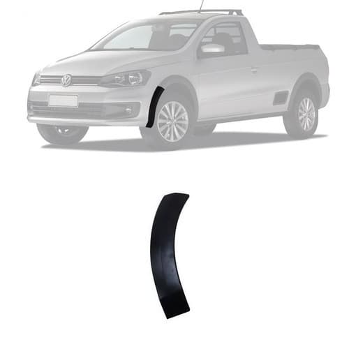 Ponteira Moldura Parachoque Dianteiro Lado Esquerdo Saveiro G6 Trend Tropper 2013 2014 2015 2016 NÃO SERVE CROSS