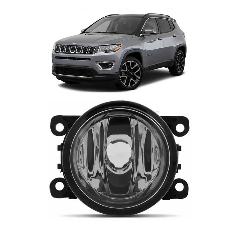 Farol de Milha Auxiliar Neblina Jeep Compass 2016 2017 2018 2019