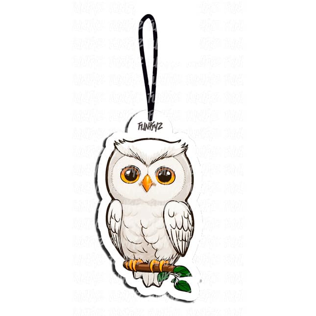 Aromatizante Coruja Curiosa (Tipo Little Tree) Funkyz