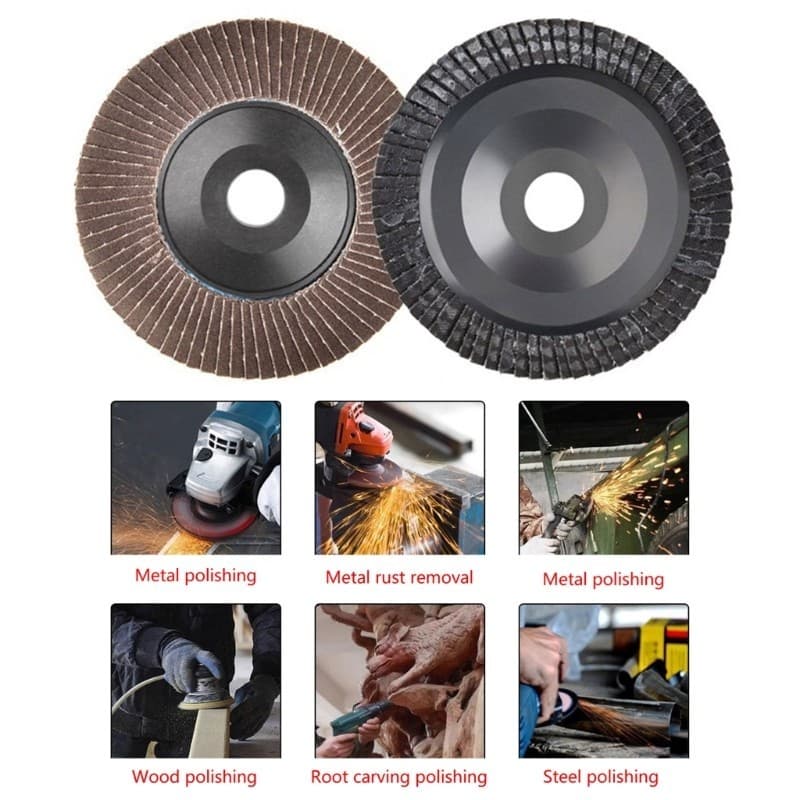 XI Discos Flap Heavy Duty Disco De Lixa Para Rebarbadora Uso Comercial De Escritórios Domésticos