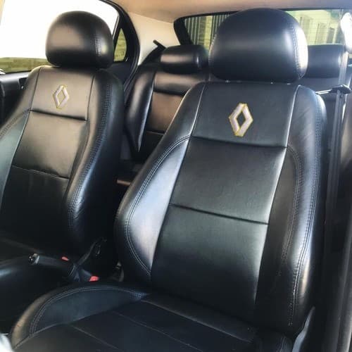 Capa Para Banco Carro Renault Kwid Couro Banco Automotivo