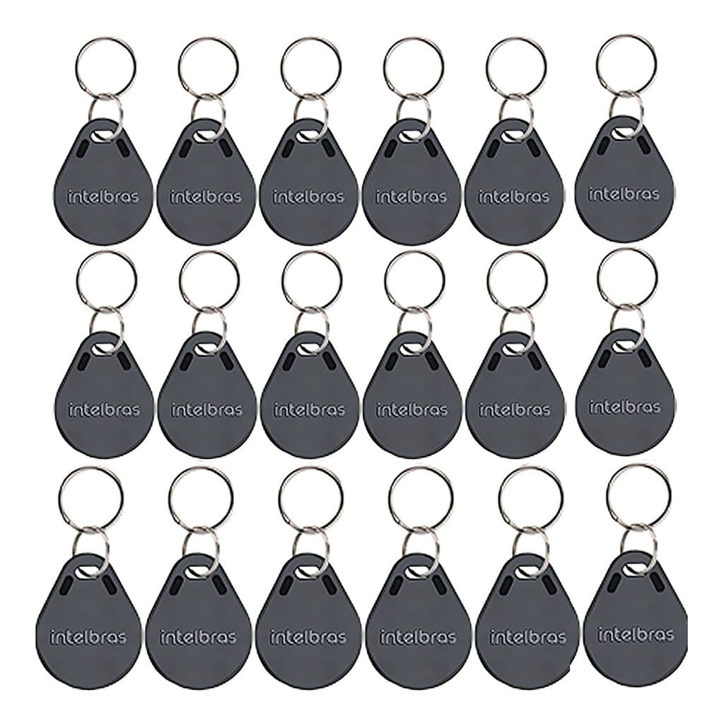 120 Chaveiros Tag Aproximação Rfid 125khz Intelbras Th 1000