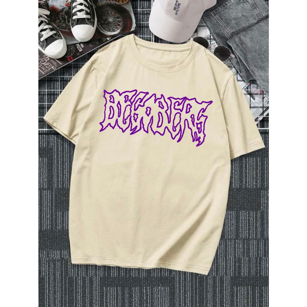 Camiseta Oversized Masculino Feminino Com Estampado.