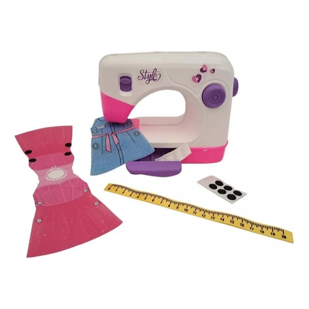 Ateliê Costura Mini Máquina Costura Brinquedo Infantil Menina