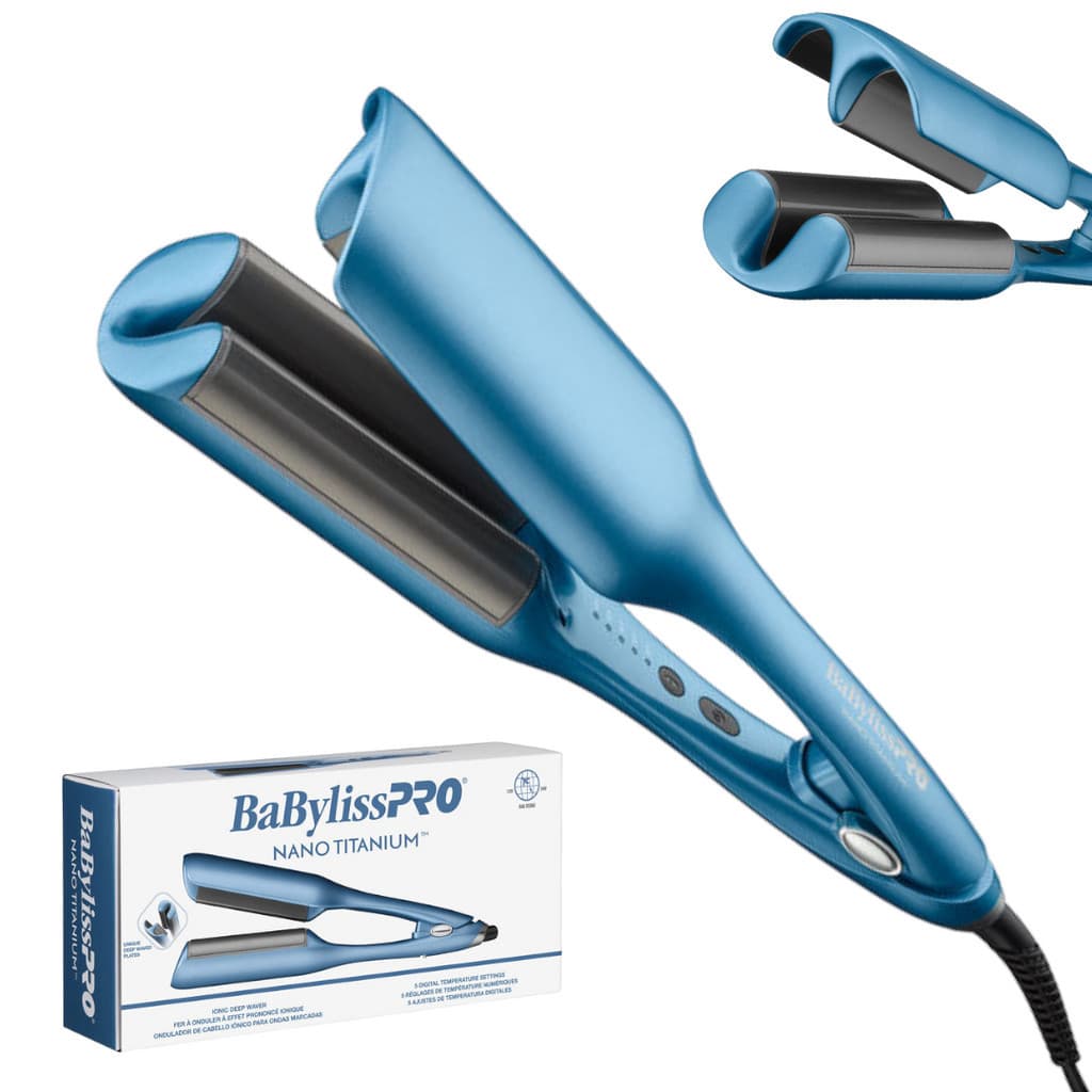 Modelador Babyliss Triondas Cachos Nano Titanium Bivolt