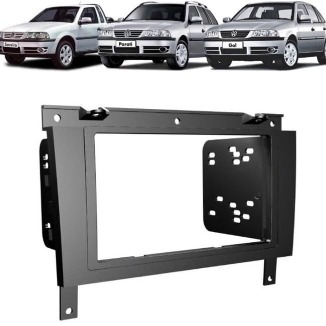 Moldura Painel Gol G3/ Parati G3 / Saveiro G3 2Din