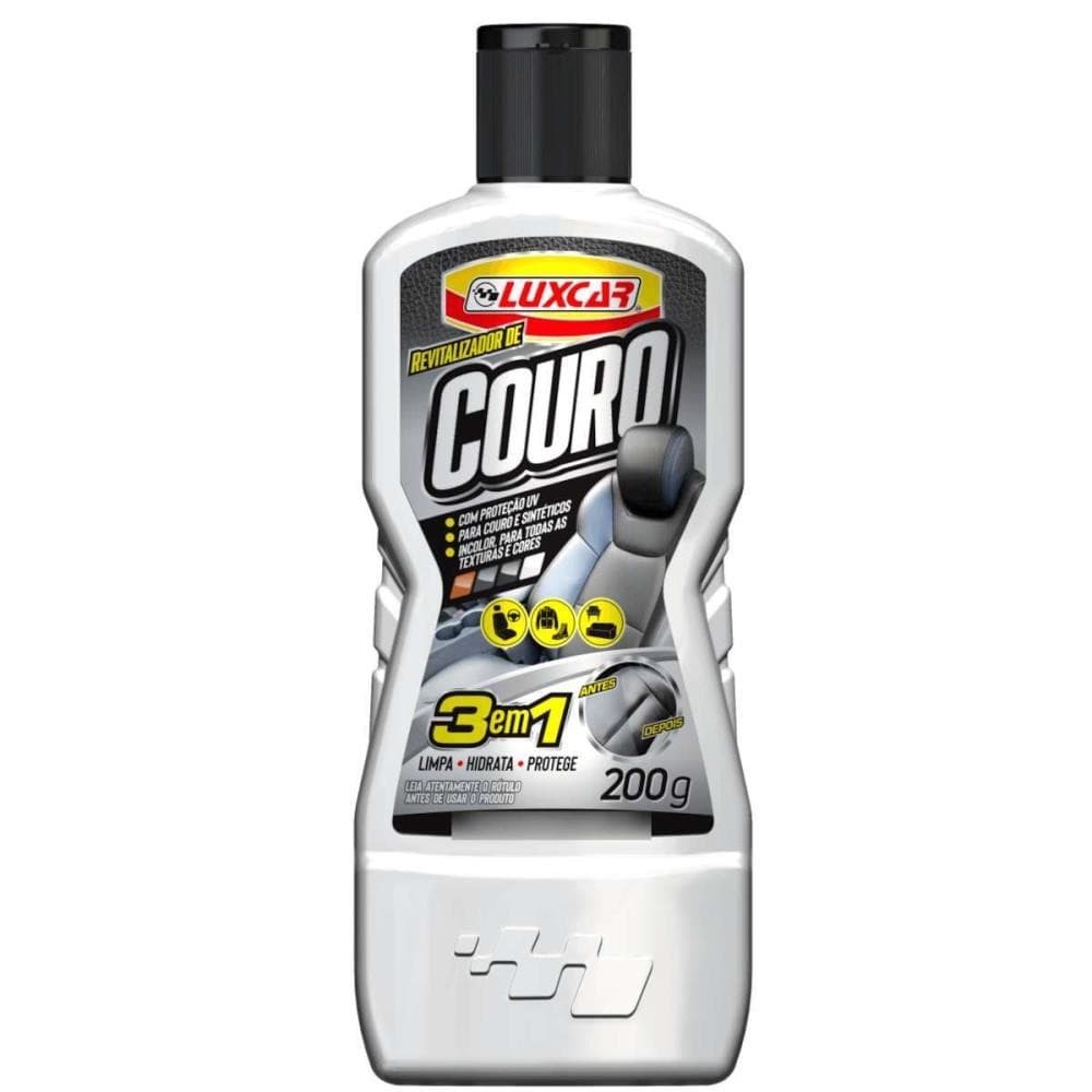 Revitalizador de Couro 3 Em 1 200g  - Luxcar