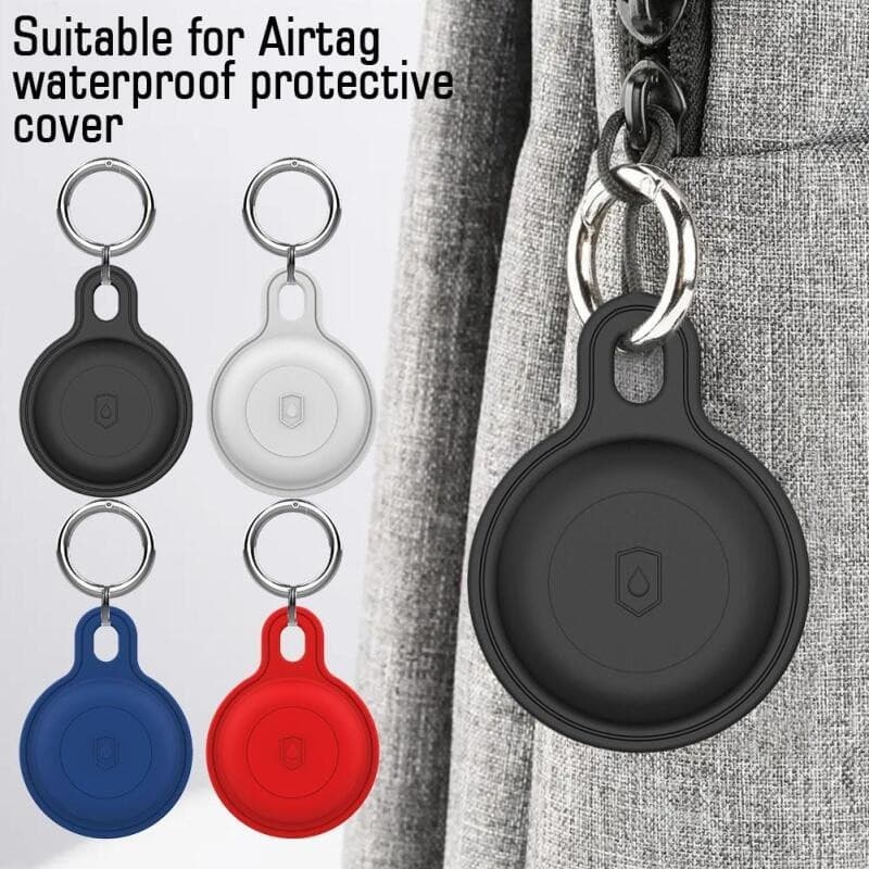 【 konouyo 】 Silicone Capa Para Porta-Chaves Airtags Protetora À Prova D'água Airtag Tracker Accessories Case