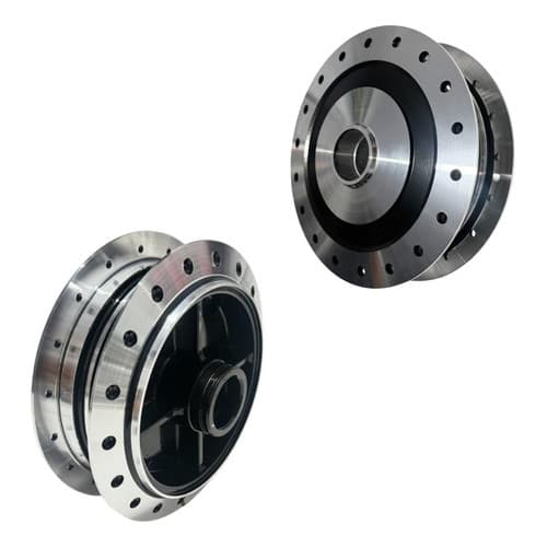 Par De Cubo Tambor Cg Titan/fan 150 Start 160 Diamantado
