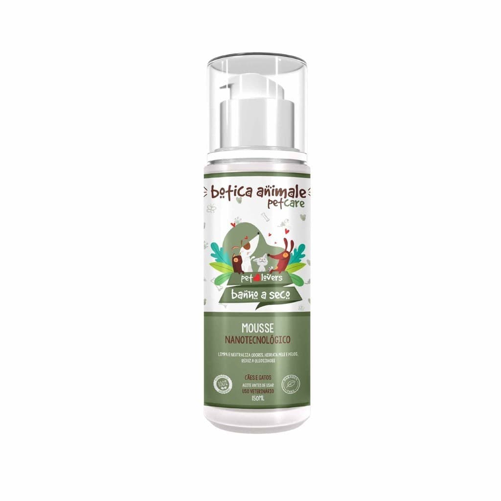 Mousse Hidratante para Banho a Seco Neutralizador de odor