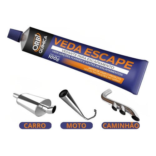 Orbi Cola Veda Escapamento Carro Moto Caminhão 100g