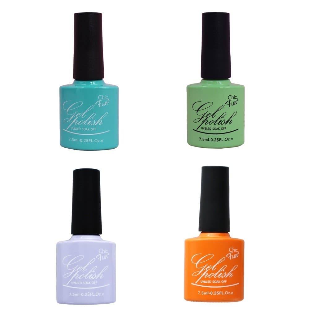 4 Esmalte em Gel Led/Uv Esmaltes Polish Gel Kit Unhas de Gel