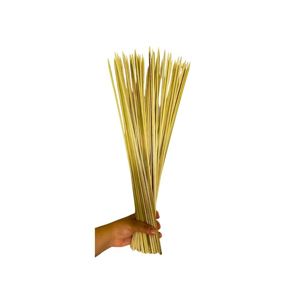 Espetos De Bambu: 200 Unidades de 48cm por 4mm