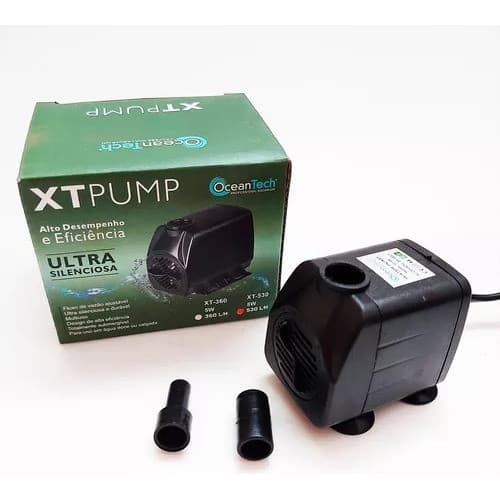 Bomba Submersa 360l/h Aquário, Lago, Fonte Xt360 Oceantech