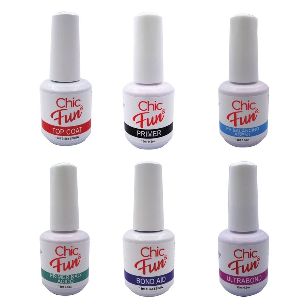 Gel Fortalecedor Base Gel Top Coat Primer PH Balancing Unhas