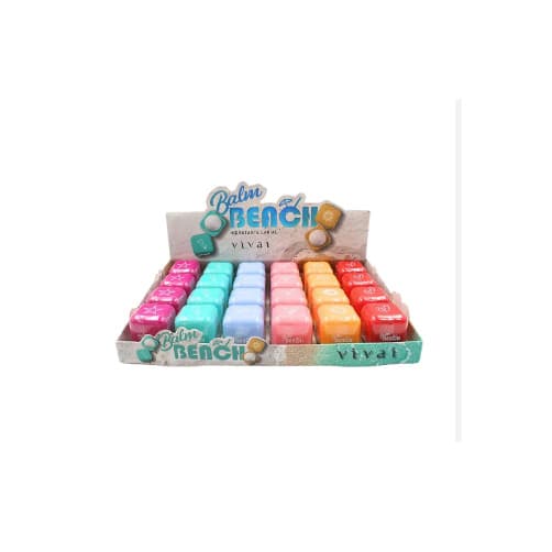 Hidratante labial Balm Beach Vivai Hidratante Labial  1 Unidade Cheirinho de Frutas