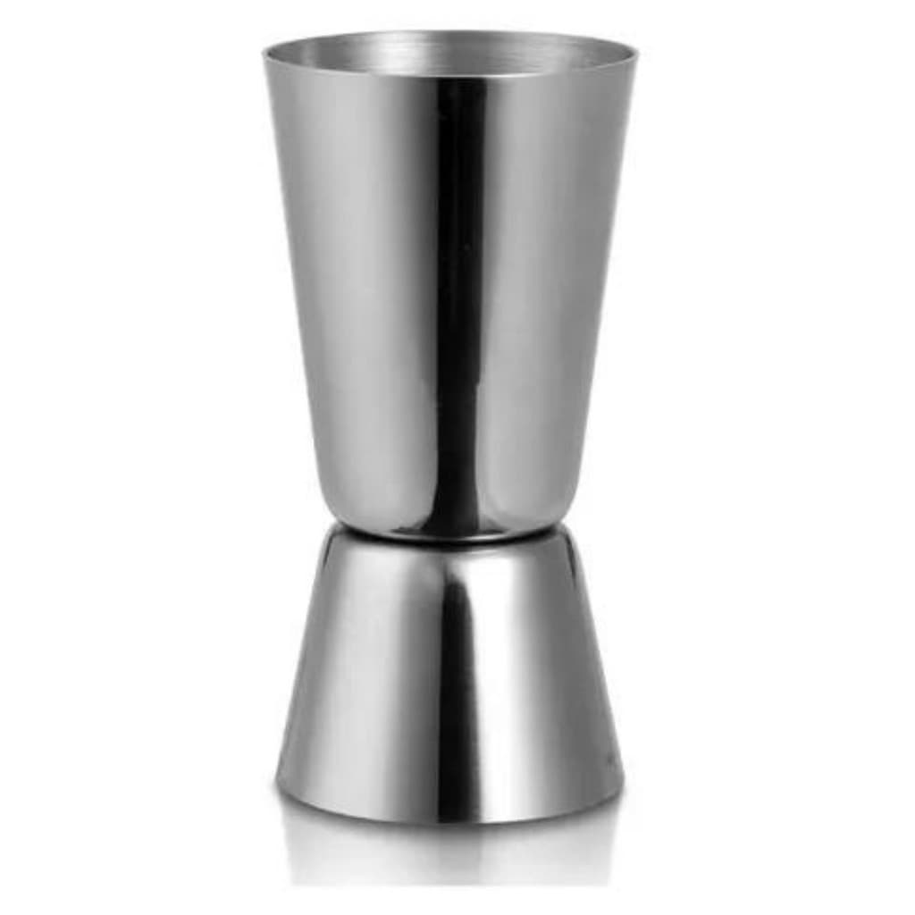 Dosador  Medidor Duplo de Bebidas Inox 25ml/50ml