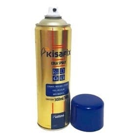 Adesivo Cola Spray Reposicionável Kisafix 500ml