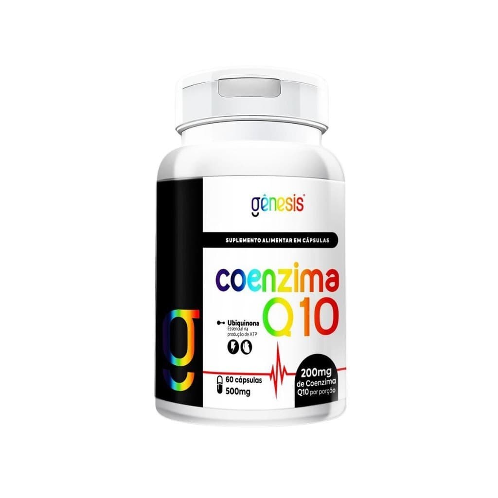 Coenzima Q10 200mg 60 Cápsulas Genesis