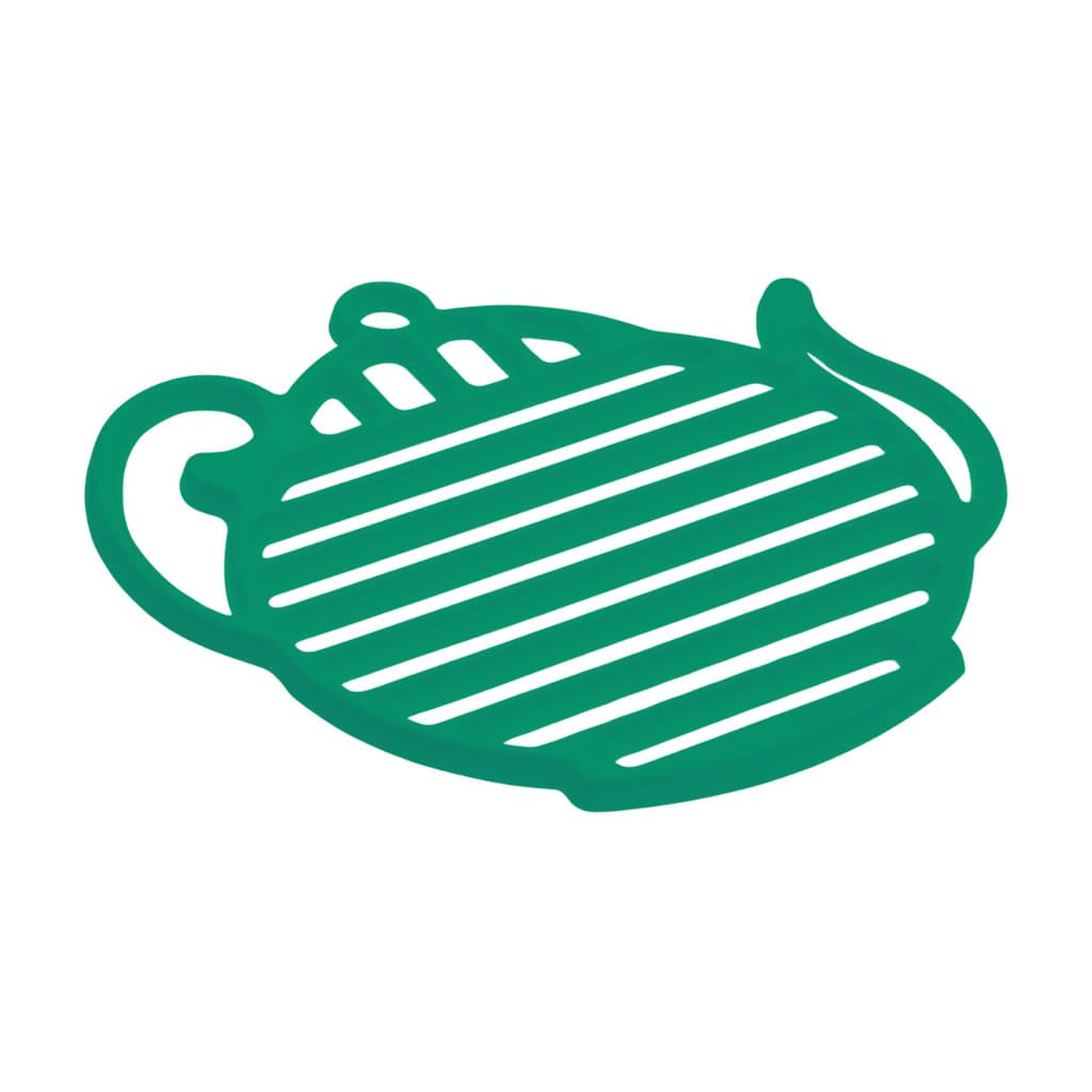 Descanso Para Panela Fine Verde Cinquetti, Protetor De Mesa Apoio De Panela, Verde, Panelas Seguras E Mesa Protegida, Pr
