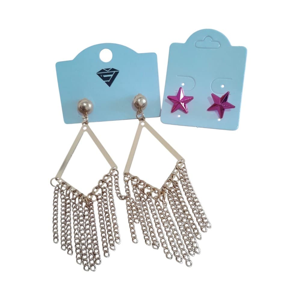 Kit 10 Pares de Brinco da Moda Modelos Sortidos
