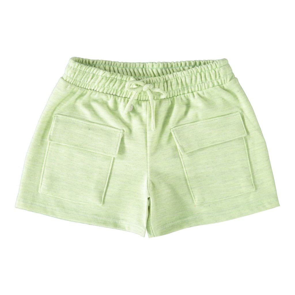 Shorts Amarelo Bolsinho